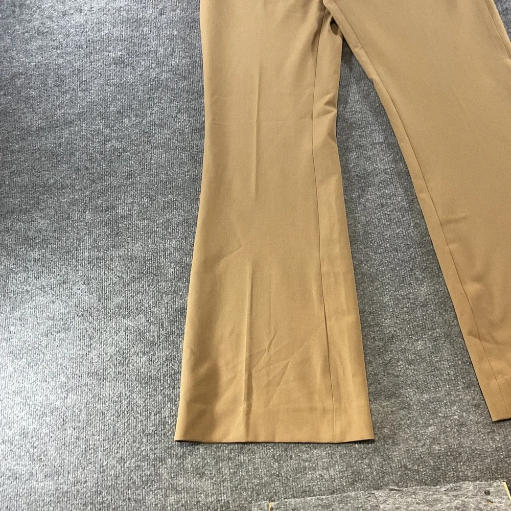 Banana Republic Sculpted Stretch Bootcut Pants Tan Khaki High Rise Size 10 NEW